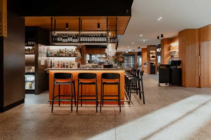 1309 Bar with warm timber finishes