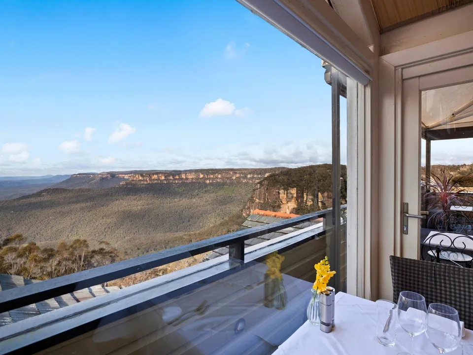 Views from Echoes Restaurant terrace