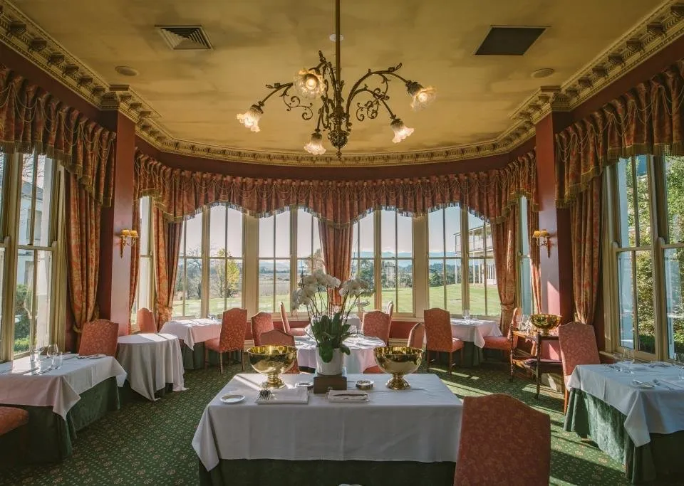 Eleonore's Restaurant overlooking the Yarra Valley