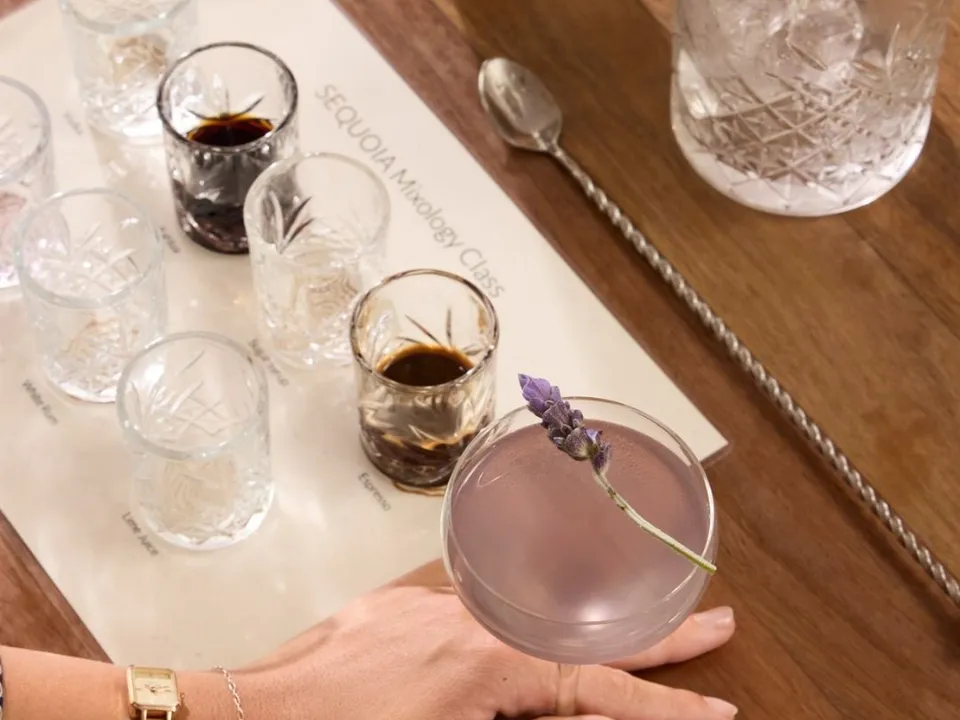 Dining at Sequoia Lodge