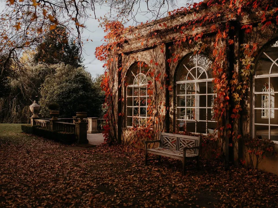 Heritage gardens in autumn