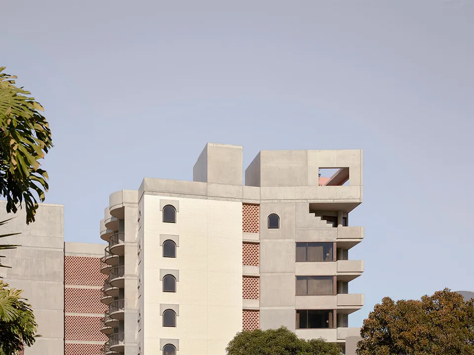 The Calile Hotel's modernist architecture by Richards and Spence