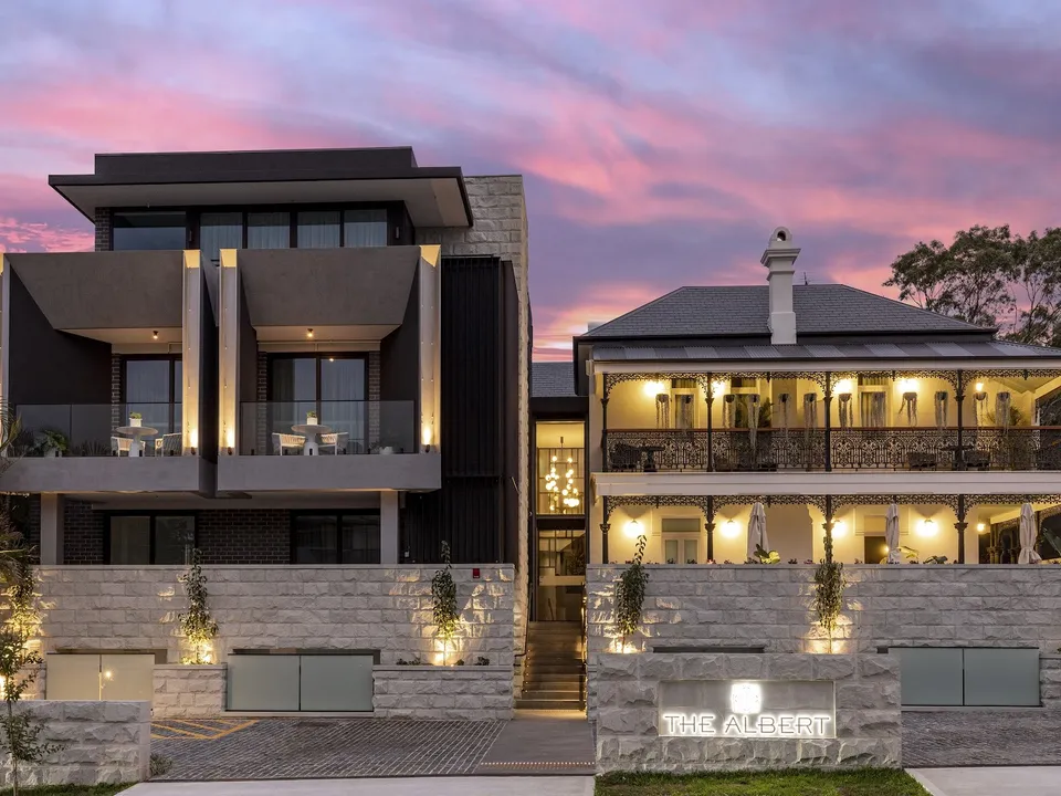 The Albert Hotel, a restored 1885 heritage residence in Mosman