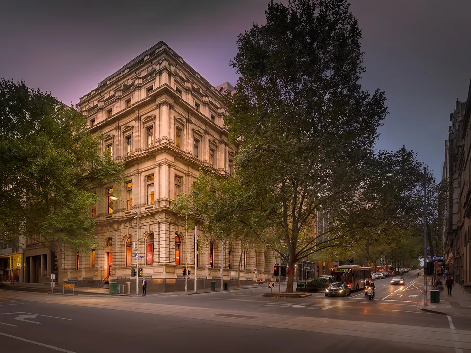 Treasury on Collins heritage building on Collins Street
