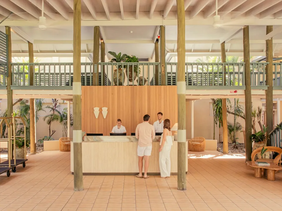 The Beach Club reception and foyer