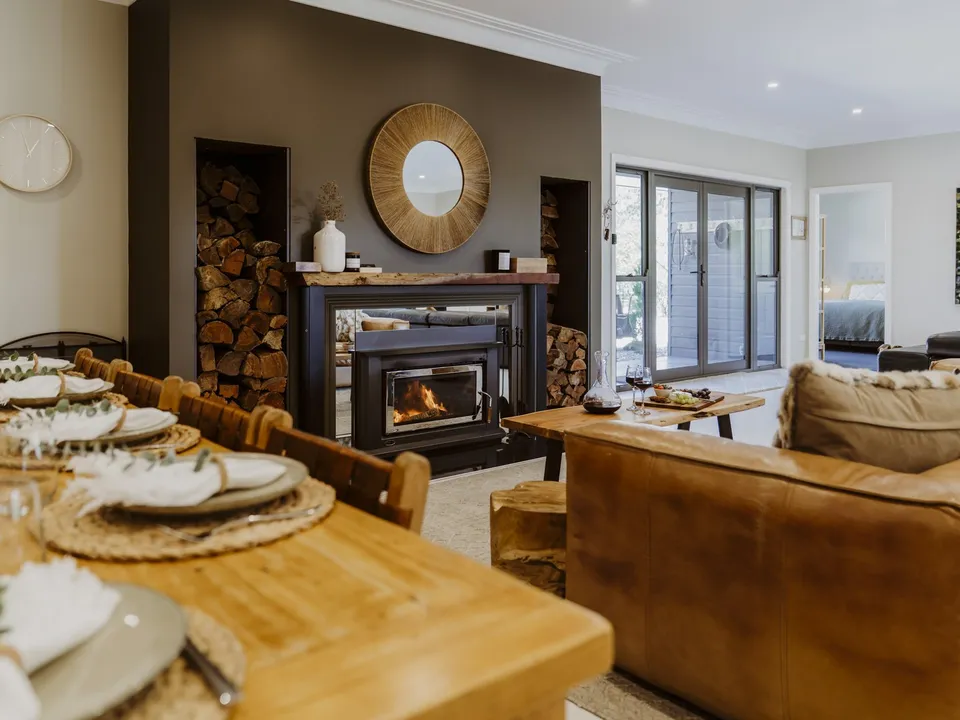 Open-plan living in the Main House