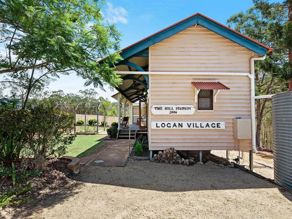 Hill Station cottage, a converted 1900s railway station