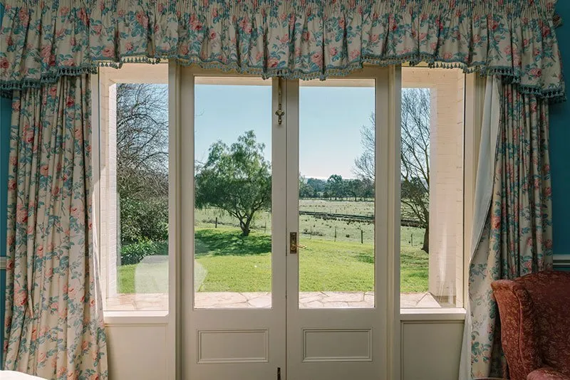 Valley views from a Melba Suite balcony