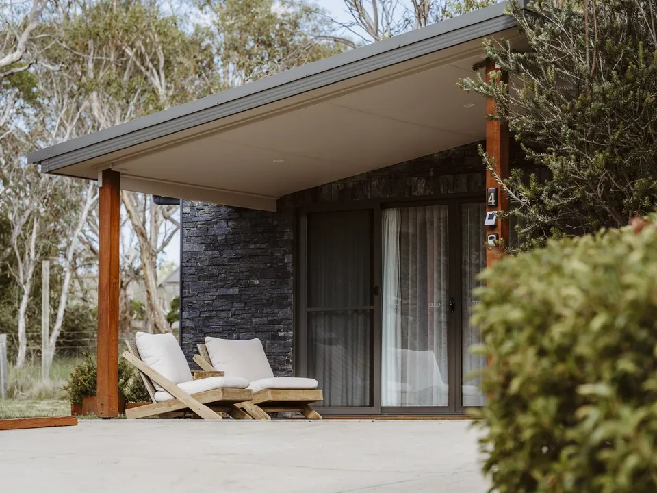 Mountain views from the property